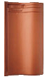 Hohlfalzziegel braun